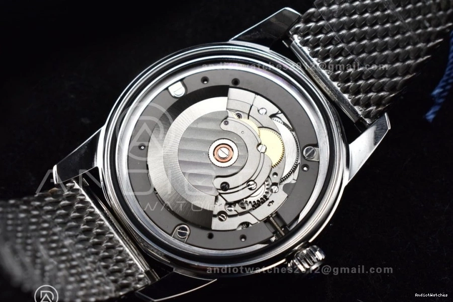 Blue and Bezel RG Dial SuperOcean BLSF A Heritage Ceramic WaterResistant 1172 SS II Bezel Mesh Bracelet 42mm Blue on 1118